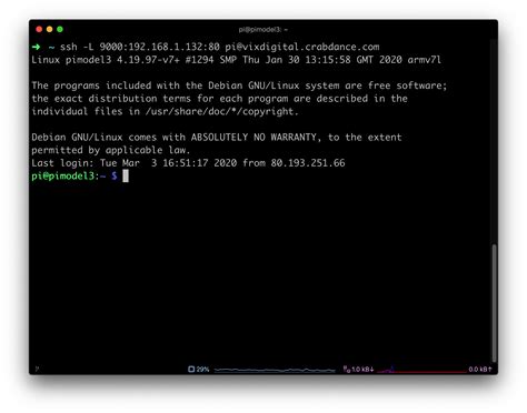 Fun with SSH Tunnels to a Raspberry Pi