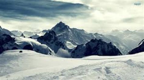 Black and White Mountain Snow Wallpapers - Top Free Black and White ...