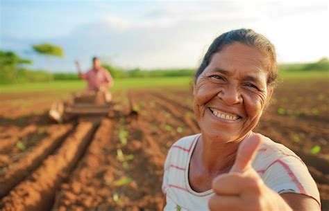 Premium Photo Happy Brazilian Planter Farmers Using Plows To Prepare