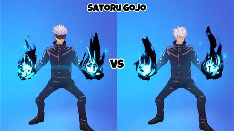 New Satoru Gojo Skin Doing Dance Battles With Different Edit Styles