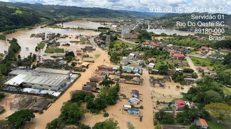 Quase Metade Dos Municípios De Sc Decretaram Situação De Emergência Por