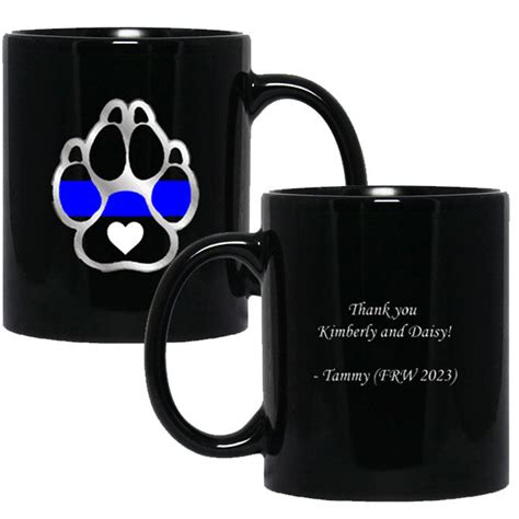 Custom Thin Blue Line Mug Tk1 Thinbluelineheroes