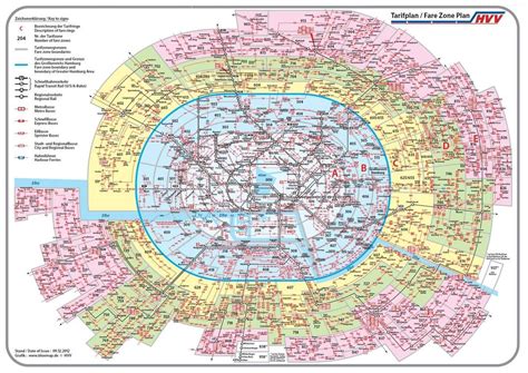 Hamburg's Public Transit Map