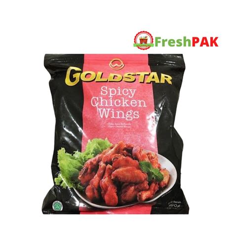 Jual Freshpak Goldstar Spicy Chicken Wings Gr Frozen Food