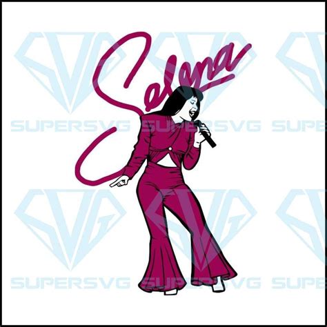 Selena Quintanilla Svg Musical Fan Art Cricut Creations Cricket