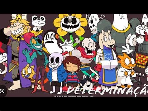 Determinaçao UNDERTALE PACIFISTA CREDITOS PAPYRUS DA BATATA