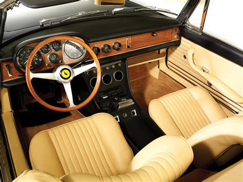 1967, Ferrari, 330, Gts, Classic, Supercar, Supercars, Interior Wallpapers HD / Desktop and ...