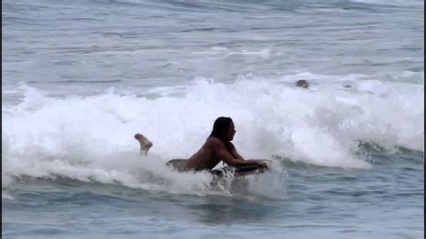 Walls Waikiki Stand Up Body Boarder Shane Ripping Youtube