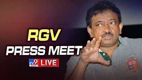 Live Ram Gopal Varma Press Meet On Vyuham Movie Tv Youtube