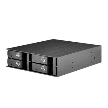 Silverstone SST FS B Drive Bay Adaptor To X SAS SATA Gbits Trayless Hot Swap