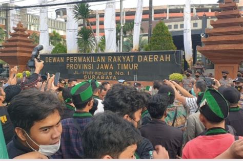 Jika Tuntutan Tak Segera Terpenuhi HMI Surabaya Ancam Aksi Lagi