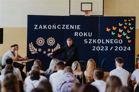 Uroczyste zakończenie roku szkolnego 2023 2024 ZSP Breń