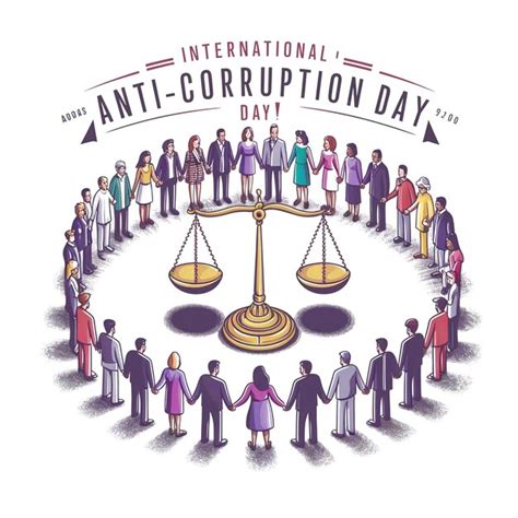 Design For International Anti Corruption Day Premium Ai Generated Image