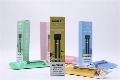 Original Iget Xxl Vape Vaporizer 1800puffs E Cigarette Disposable Vape Kit Vape And Iget Shion