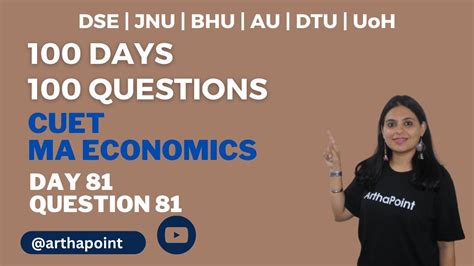 Cuet Ma Economics Cuet Pg Economics Cuet Ma Economics Practice