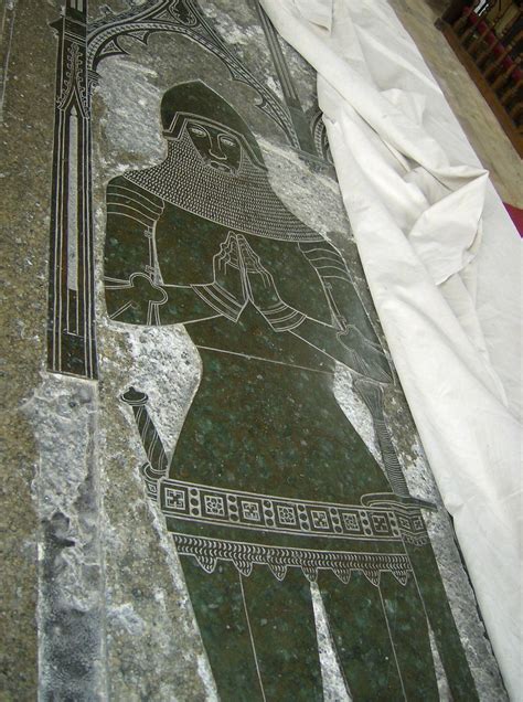 Brass Effigy Of Sir William De Burgate Burgate Church In S Flickr