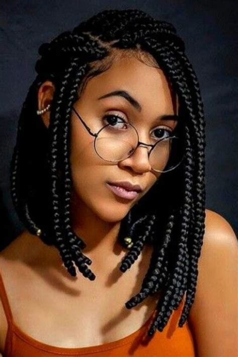 15 Short Box Braids Hairstyles Wittyduck