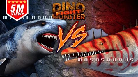 Megalodon Vs Mosasaurus Dinosaurs Battle World Championship Wiki Fandom