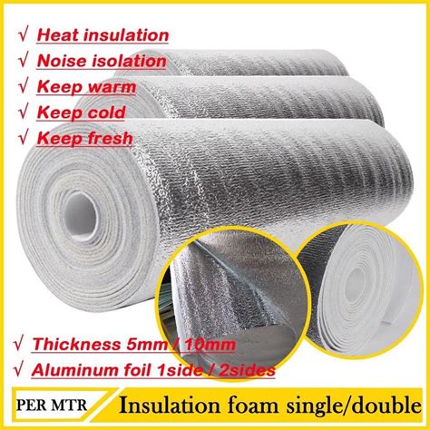 Insulation Foam Double Sided Single Sided Mm Mm Polyethylene Pe