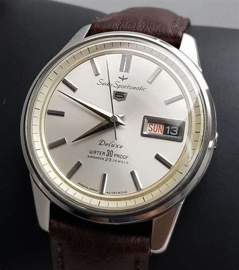 Seiko NO RESERVE PRICE Sportsmatic 5 Deluxe Automatic Catawiki