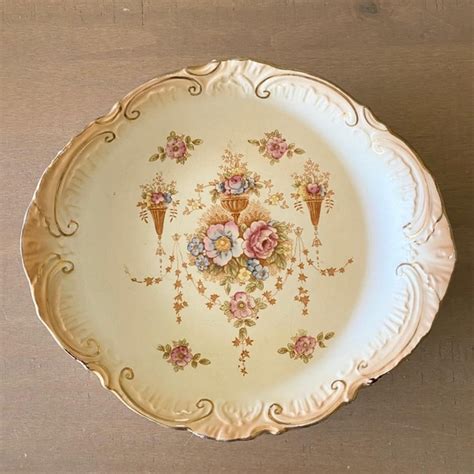 Crown Devon Dining Rare Antique Crown Devon Fieldings England Blush