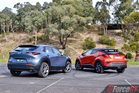 2020 Toyota C HR Hybrid Vs Mazda CX 30 G25 Review ForceGT