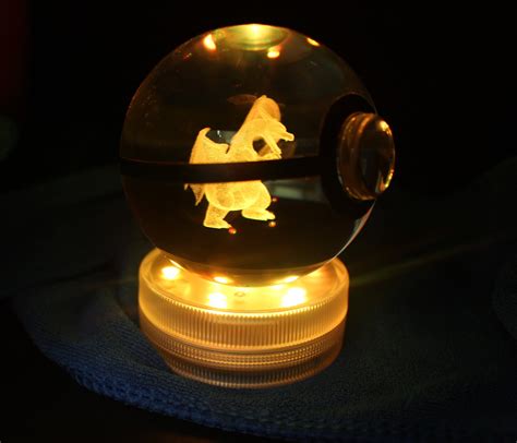 Aesthetic Glow In The Dark Crystal Pokeballs Selling On Etsy For S68