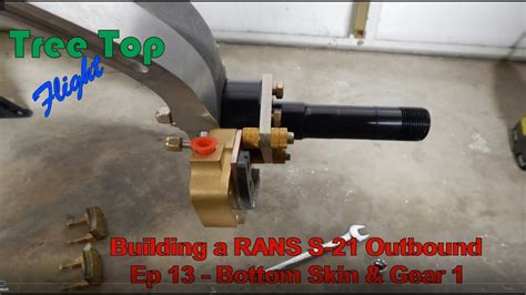 Building A Rans S Outbound Ep Bottom Skin Gear Youtube