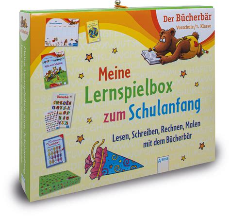 Meine Lernspielbox zum Schulanfang Bücherkobold