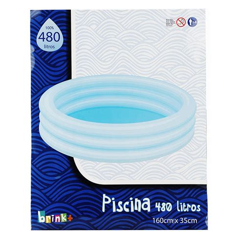 Piscina Inflável Três Anéis 300L brink em Promoção Ofertas na