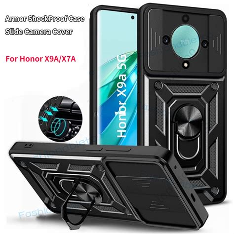 Camera Slide Lens Protection Casing For Honor X9a X7a X8a X8 X9 4G 5G