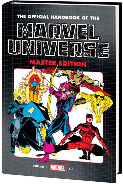 OFFICIAL HANDBOOK OF THE MARVEL UNIVERSE MASTER EDITION Omnibus Set