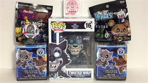 Five Nights At Freddys Twisted Ones Sister Location Mystery Minis