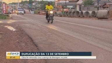 Bom Dia Amaz Nia Ap Obras De Duplica O Da Avenida De Setembro