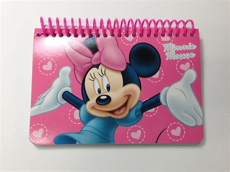 Disney Minnie Mouse Libro De Aut Grafos En Espiral Dise O Amazon