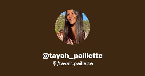 @tayah_paillette | Instagram, TikTok | Linktree