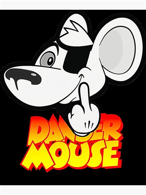 Danger Mouse Danger Mouse Vintage Poster For Sale By Gracicintire