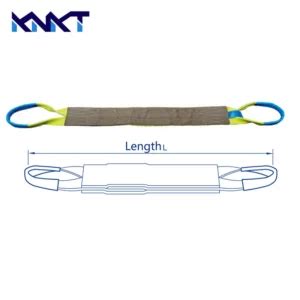 Polyester Eye Eye Webbing Sling Ply Heavy Cargo Lifting