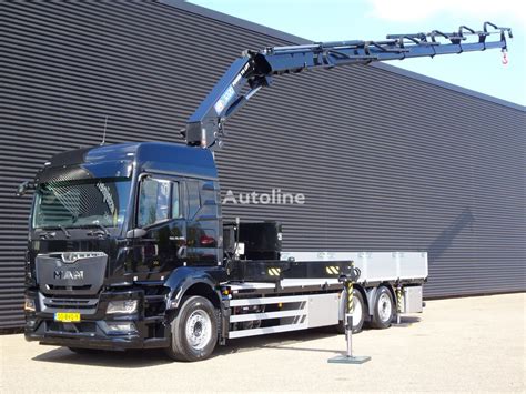 Man Tgs X Hmf K Nieuw Flatbed Truck For Sale