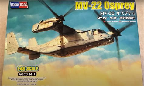 Hobby Boss 148 Osprey Review Aeroscale