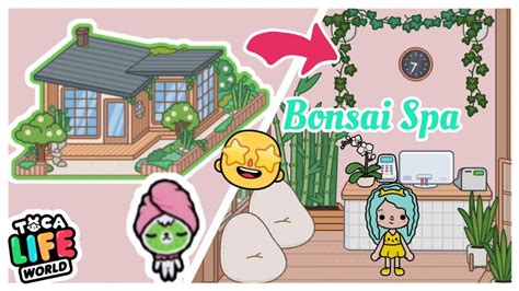 Compra De Casa BonsÁi🪴 Y Decoración De Spa Toca Boca Life World 🌎🏡