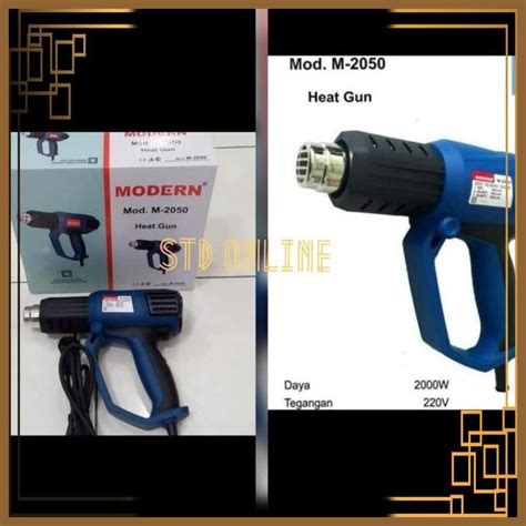 Jual STD M HEAD GAN MODERN MESIN PEMANAS KACA FILM HEAT GUN HOT GUN Shopee Indonesia