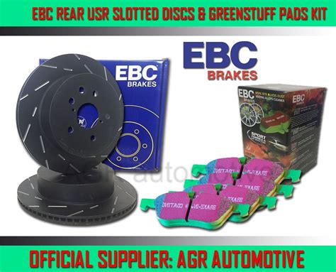 EBC REAR USR DISCS GREENSTUFF PADS 272mm FOR AUDI A3 8V 1 4 TURBO 122