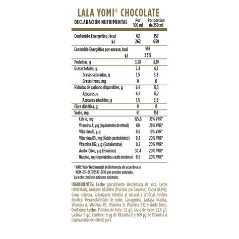 Lala Yomi Chocolate Lala Grupo Lala