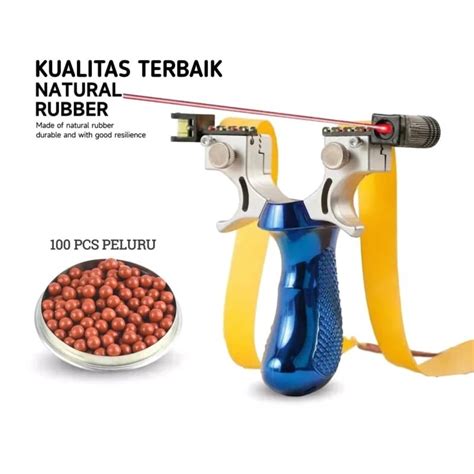 Jual Ketapel Tactical Laser Slingshot Katapel Mainan Tradisional