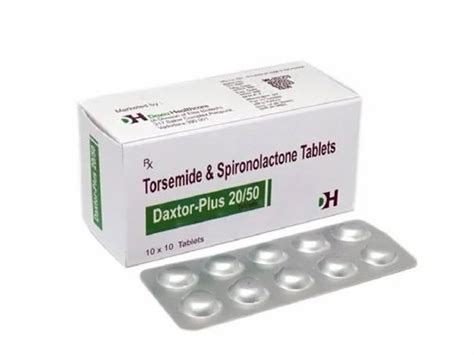 Torsemide Mg Spironolactone Mg Packaging Type Box Packaging