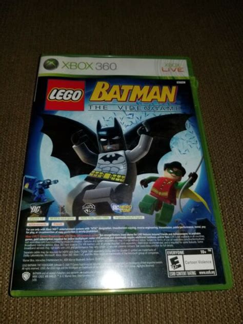 Lego Batman The Videogame Pure Xbox 360 Game Ebay