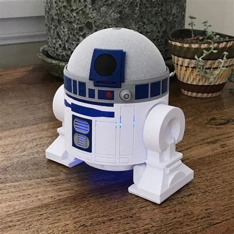 Amazon Echo Dot 4th Generation Holder R2D2 Futurama Inspired