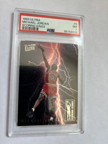 1993 FLEER ULTRA MICHAEL JORDAN 5 SCORING KINGS CHICAGO BULLS HOF PSA