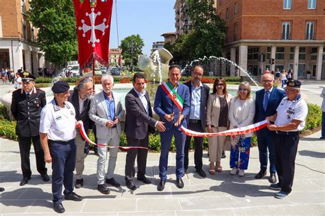 Opere Pubbliche Inaugurata La Piazza Della Stazione Riqualificata